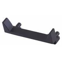 The HES 5204-1/2 is a 1/2-inch stackable lip extension for electric strikes, compatible with the HES 5200 Series. It allows field adjustment of faceplate height to accommodate varying door and frame conditions in access control installations
