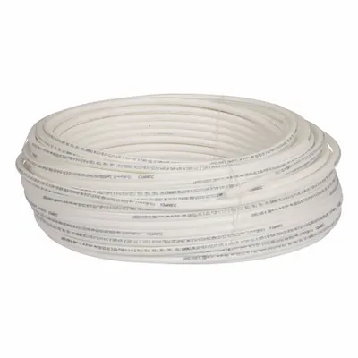 ZURN Tubing: PEX Type B, 3/4 in, White, Coil, 500 ft Overall Lg (MPN Q4PC500X) - PEX Tubing for General Plumbing