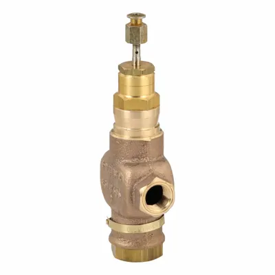 Honeywell Hydronic Globe Valve: 2-Way, 1.85 CV Flow, 1/2 in Female NPT, Brass Body - 2-Way NPT Connection Globe Valves