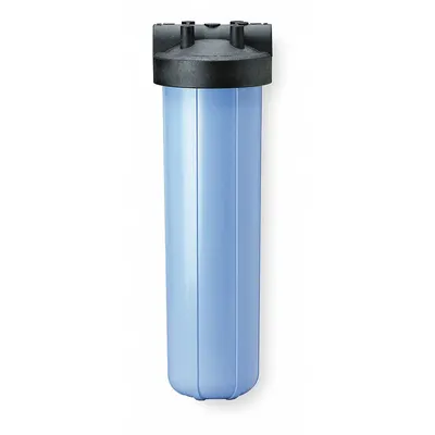 PENTAIR/PENTEK Water Filter Housing: 1 1/2 in, NPT, 23 3/4 in Overall Ht, 7 1/2 in Overall Dia - Pentair Water Filter Cartridge Housings