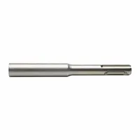 This DEWALT Brush SDS Adapter is designed for cleaning drilled holes in concrete prior to installing adhesive anchors. The 4-1/2 in overall length allows effective debris removal, supporting proper adhesion in concrete anchoring applications. Compatible with adhesive anchors, it is used with SDS rotary hammers for hole preparation