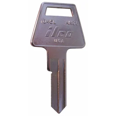 KABA ILCO Key Blank: Compatible with American Lock Locks, 1045L-AM3L Keyway Type - Office Furniture Key Blanks