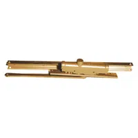 This Grade 2 medium-duty concealed-mount door closer from LCN features a track arm, non-hold-open function, and adjustable spring for interior doors. The bronze finish and ADA compliance make it suitable for commercial or institutional settings where controlled closing speed and concealed installation are required. Dimensions: 8 3/4 in length by 1 3/8 in width