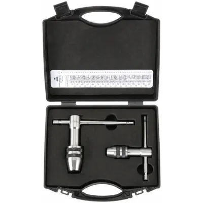 GENERAL Tap Wrench: T Handle, Sliding - Sliding T-Handle Tap Wrench Sets