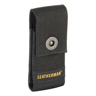 LEATHERMAN Tool Sheath: For 1 3/4 in Belt Wd - Max, 1 Pockets, Black - Nylon Tool Sheaths