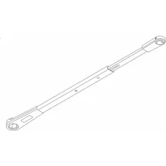 Track-type replacement arm for LCN 4810 series door closers. Constructed of aluminum. Used to restore door control and closing action in commercial and industrial door applications.