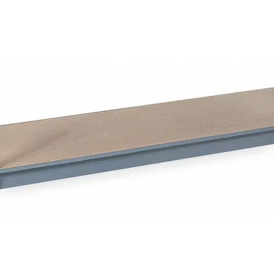 LYON Bulk Storage Rack: 96 in x 24 in x 3 5/8 in, 14 ga Beams, Particleboard - Particleboard Decking Bulk Rack Shelf Kits