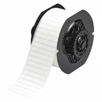 Polypropylene, white matte label stock for i3300 printer series. Autoclavable and cryogenic-rated for identification in environments requiring sterilization or low-temperature resistance