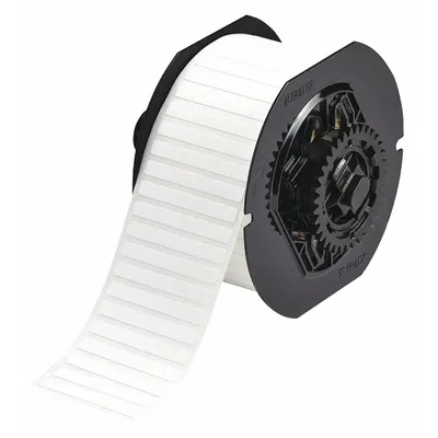 BRADY Pre-Cut Label Stock Roll: 1/4 in x 2 in, Polypropylene, Autoclavable/Cryogenic - Brady Precut Label Rolls