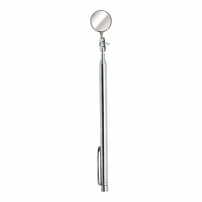 ULLMAN Inspection Mirror: 7/8 in Dia Mirror Size, Mirr. Mat. Glass - Standard Inspection Mirrors