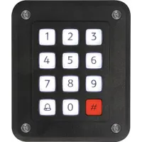 STORM INTERFACE Keyless Access Control Keypad: 4 11/16 in Ht, 1 11/16 in Dp, 3 15/16 in Wd, Polymer (MPN STRIKEMASTER DR2I)