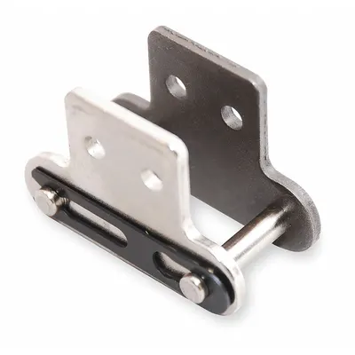 TSUBAKI Attachment Link: Attachment, Lube-Free Conveyor Chains For Chain, SK-2 - Attachment Links for Conveyor Chains