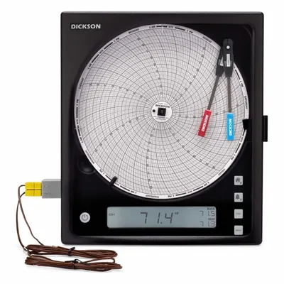DICKSON Circular Chart Recorders: Circular Chart Recorders, Temp°C/Temp°F