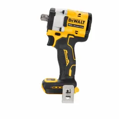 The DEWALT DCF922B is a cordless impact wrench with a 1/2-inch drive, brushless motor, and standard configuration. It delivers 300 ft-lb of fastening torque and 450 ft-lb of breakaway torque. Suitable for fastening and loosening bolts and nuts in automotive repair, construction, and industrial maintenance applications.