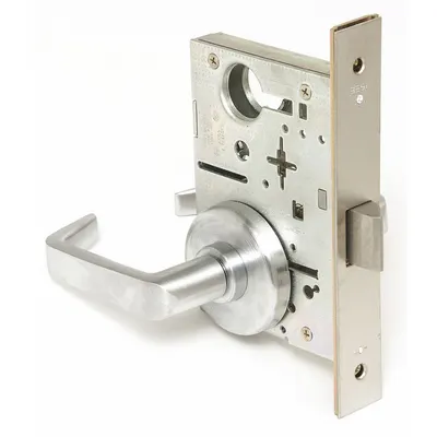 BEST Door Lockset: Passage Lever Locksets, Chrome, ADA Compliant