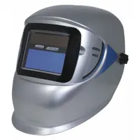 JACKSON SAFETY Welding Helmet: Auto-Darkening, 2 Arc Sensors, Silver, W9 to W13, 3.75 in x 1.65 in (MPN 23282)