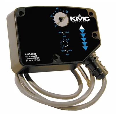 KMC CONTROLS Dual Auxiliary Switch: MEP-7000, Compatible with CME-7001/CME-7002, 125/250V AC - Electrical Switches