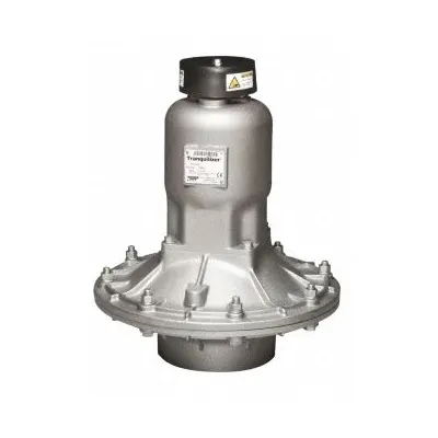 VERSAMATIC Tranquilizer: Auto Dampener, Aluminum, Neoprene/PTFE, 3 in NPT Inlet - Pulsation Dampeners