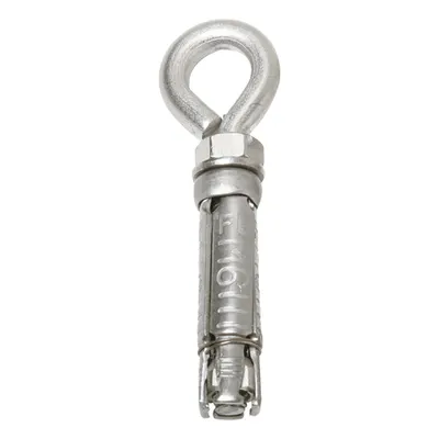 BIRD BARRIER Expansion Bolt: Expansion Bolt, Stainless Steel, Silver, 3 in Overall Lg - Bird Control Netting Accessories
