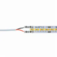 Tape-to-wire/terminal block connector for low-voltage linear lighting systems. Accepts wire gauges from 20 AWG to 16 AWG. Used for solderless connections in architectural, commercial, and residential installations