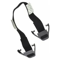 ESS Goggle Strap: NFPA 1971-2013, Speed Clip, 4 in Overall Lg, Black, Solid (MPN 740-0590)