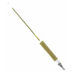 API ASTM Combined Form hydrometer with a range of 29/41 API and scale divisions of 0.1. Features a built-in 30/220°F mercury thermometer for simultaneous temperature correction. Used for measuring specific gravity of petroleum products in laboratory and quality control applications.