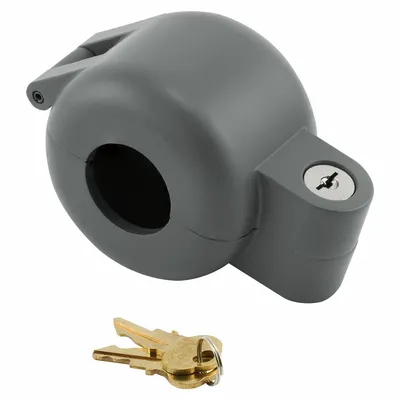 PRIME-LINE Door Lockset: Office Knob Locksets, Aluminum, FSIC (MPN S 4180)