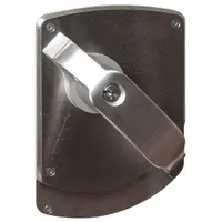 This SCHLAGE office lever lockset is constructed of stainless steel with a satin finish. It is ADA compliant and designed with ligature-resistant features for enhanced safety. Suitable for institutional settings such as hospitals and schools, it offers a F109 function without a message feature
