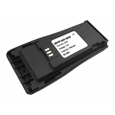 BANSHEE Radio Battery: Fits Motorola, 1,600 mAh, Nickel-Metal Hydride - Motorola-Compatible Batteries