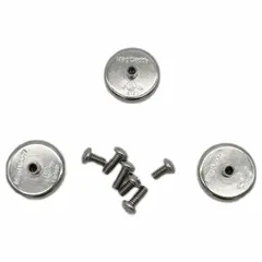 This magnetic mount kit uses a rare earth magnet with a threaded #10-24 stud for attaching sensors, cameras, or other equipment to ferrous surfaces. Suitable for industrial automation, test and measurement, and machine monitoring applications.