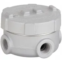 Conduit Outlet Body: Aluminum, GRU, 1/2 in Trade Size, XAT Body, 13.5 cu in Body Capacity (MPN GRUE50-A)