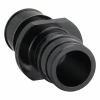 Polymer expansion barbed coupling for joining two 3/4 in ID PEX pipes. Uses expansion PEX connection method. Suitable for potable water and radiant heating applications