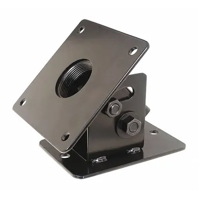 VIDEO MOUNT PRODUCTS Adaptor: Ceiling, Max. 180 lb, Fixed, Powder Coated, Black - Fixed Television Mounts