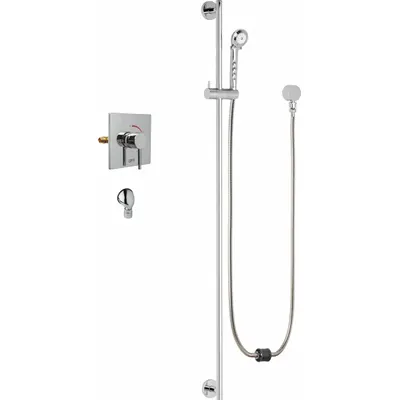 CHICAGO FAUCETS SH-TP6-00-022 Shower Faucet with Hand-Held Showerhead - Shower Faucets with Hand-Held Showerheads