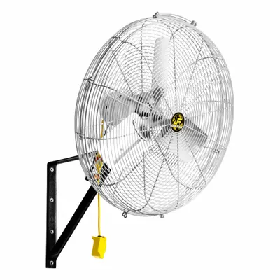 JAN FAN JF-WCM30-DCS-S Standard Industrial Wall-Mount Fan - Standard Industrial Wall-Mount Fans