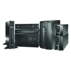 Single-phase online double-conversion UPS rated at 6 kVA. Accepts 208 V input and delivers 120 V output. Provides continuous power conditioning and battery backup for critical equipment such as servers, network gear, and industrial controls.