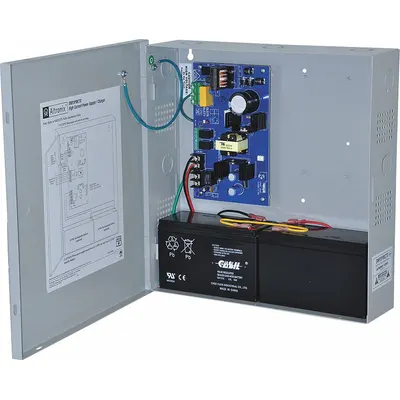 ALTRONIX SMP3PMCTX Supervised Power Supply Board with Steel Enclosure - Power Supply Boards with Enclosures