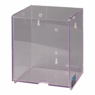 POLTEX Lab Wypall Dispenser: 6 3/4 in Overall Wd, 8 1/8 in Overall Ht, 6 3/4 in Overall Lg - Lab Storage Bins