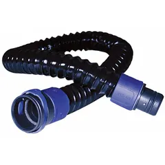 The 3M BT-20L is a breathing tube designed for use with Versaflo headtops and TR-300 Series PAPR or Versaflo Air Source systems. It connects the air source to the headtop, providing a secure airflow path for respiratory protection in industrial environments.