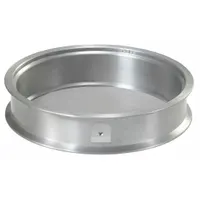 CLEVELAND VIBRATOR CO. Ultrasonic Test Sieve: Stainless Steel, 13 1/4 in Outside Dia, 3 in Ht (MPN HK-SF-1280)