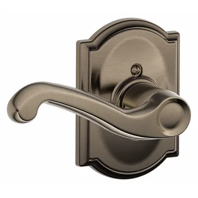 SCHLAGE F170 FLA 620 CAM LH Flair Dummy Lever Lockset - Dummy Lever Locksets