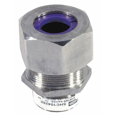 HUBBELL WIRING DEVICE-KELLEMS Straight Metallic Cable Grip - Straight Metallic Cable Grips