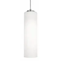 AFX INC. Decorative Pendant: 4 in Dia, 12 in Ht, Satin Nickel, 60 W, 120V AC (MPN LEOP0412MBSN)