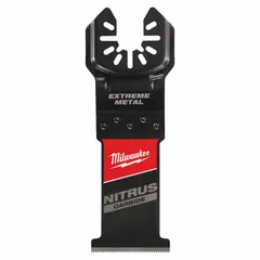 Open-back universal OIS mounted blades for oscillating multi-tools. Designed for fast cutting in metal applications. Pack of 10 blades, each 4 3/16 in overall length.