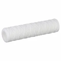 This white disposable filter cartridge is designed for use in BioCircle parts washers. It removes contaminants from cleaning fluid to maintain wash quality. A direct replacement for part 4TKJ5.