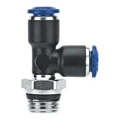 AIGNEP USA Nylon Push-Fit Tee Fitting - Nylon & Nickel-Plated Brass Tube Fittings