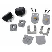 Replacement knob for 3M general purpose headgear. Used to secure and adjust the headband tension for a stable fit on protective helmets. Suitable for industrial environments requiring head protection