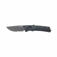 SOG Folding Utility Knife: 3 1/2 in Blade Lg, 4 3/4 in Closed Lg, 8 1/4 in Overall Lg, Fiberglass (MPN 11-18-06-41)