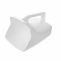 RUBBERMAID COMMERCIAL PRODUCTS Scoop: NSF Certified, White, 5 3/4 in Overall Ht, Utility Scoop (MPN FG288500WHT)