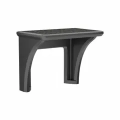 This wall-mount desk from CORTECH's Endurance series features a laminate top and a polyethylene body. It measures 36 inches wide by 24 inches deep by 29 inches high. Suitable for space-constrained work areas such as control rooms, labs, or industrial offices where a sturdy, easy-to-clean surface is required.